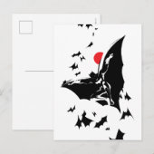 Justice League | Batman in de wolk van de Pop van Briefkaart (Voorkant / Achterkant)