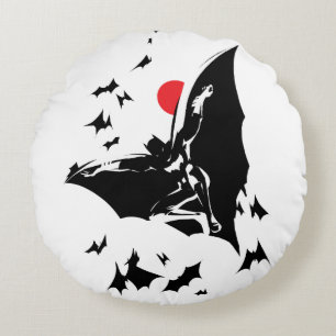 Justice League   Batman in de wolk van de Pop van  Rond Kussen