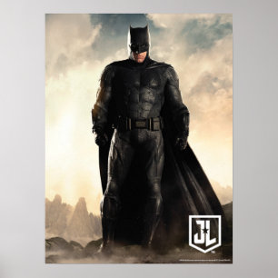 Justice League   Batman op slagveld Poster