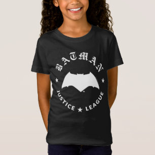 Justice League Batman Retro Bat Emblem T-shirt