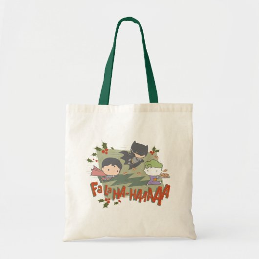 Justice League Chibi Holiday Cookie Chase Tote Bag (Voorkant)