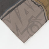 Justice League Collage Fleece Deken (Hoek)