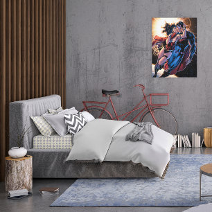 Justice League Comic Cover #12 Variant Canvas Afdruk