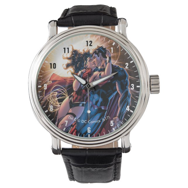 Justice League Comic Hoesje #12 Variant Horloge (Voorkant)