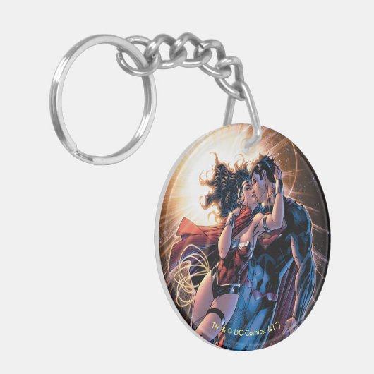 Justice League Comic Hoesje #12 Variant Sleutelhanger (Voorkant Links)