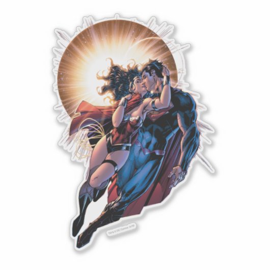 Justice League Comic Hoesje #12 Variant Sticker (Voorkant)
