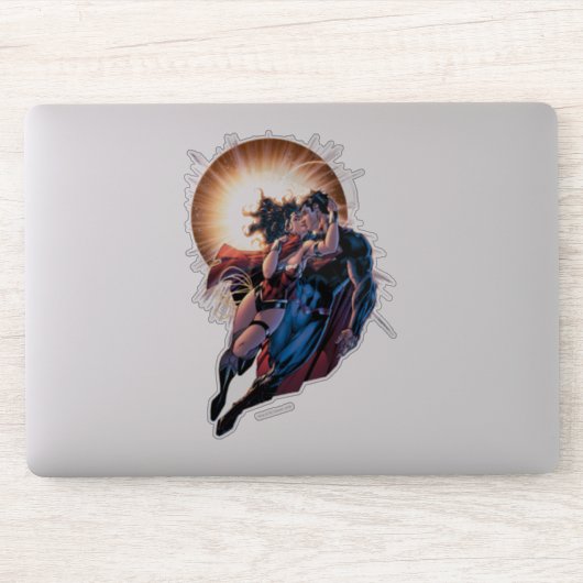 Justice League Comic Hoesje #12 Variant Sticker (Computer)