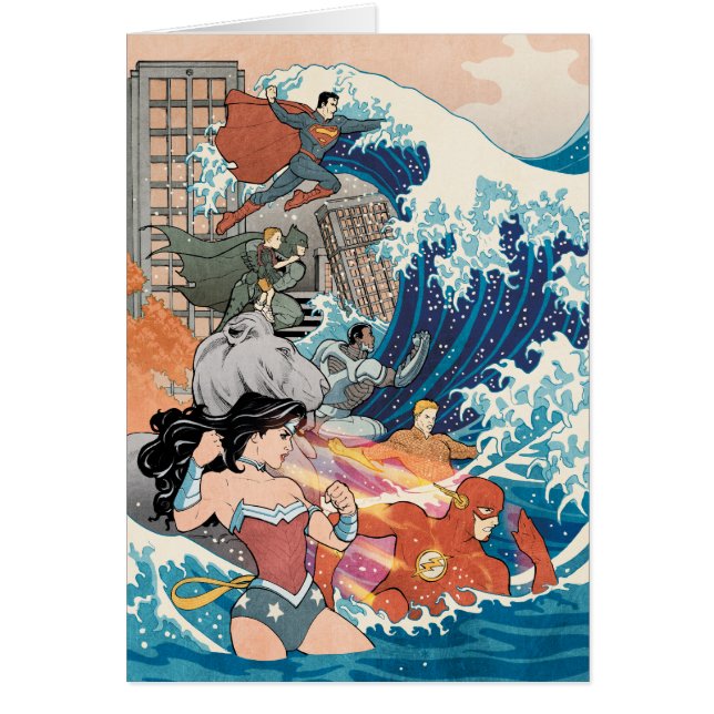 Justice League Comic Hoesje #15 Variant (Voorkant)