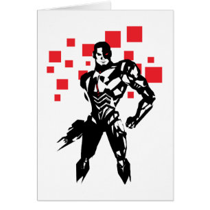 Justice League Cyborg Digital Noir Pop Art