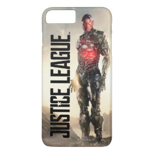 Justice League   Cyborg op slagveld iPhone 8 Plus / 7 Plus Hoesje