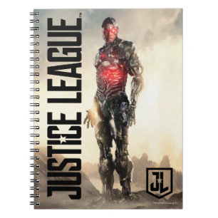 Justice League   Cyborg op slagveld Notitieboek