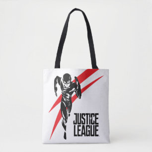 Justice League   De flits die Noir Pop Art in werk Draagtas
