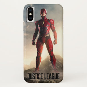 Justice League   De flits op slagveld iPhone X Hoesje