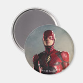 Justice League | De flits op slagveld Magneet (Voorkant / Achterkant)