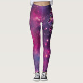 Justice League | Diamond Galactic Group Panels Leggings (Voorkant)