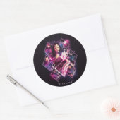 Justice League | Diamond Galactic Group Panels Ronde Sticker (Envelop)