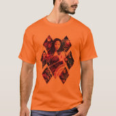 Justice League | Diamond Galactic Group Panels T-shirt (Voorkant)