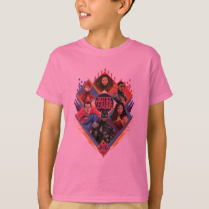 Justice League   Diamond Hatch Group Badge T-shirt