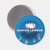 Justice League Global Defenders Magneet (Voorkant / Achterkant)