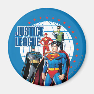 Justice League Global Heroes Magneet
