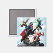 Justice League - Groep 1 Magneet (Voorkant / Achterkant)