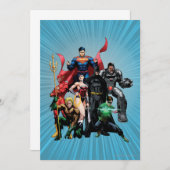 Justice League - Groep 2 (Voorkant / Achterkant)