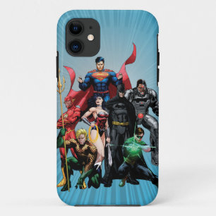 Justice League - Groep 2 iPhone 11 Hoesje
