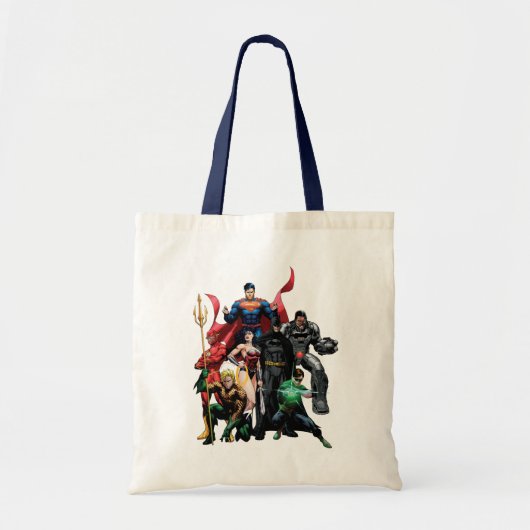 Justice League - Groep 2 Tote Bag (Voorkant)