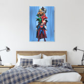 Justice League - Groep 3 Canvas Afdruk (Insitu (Slaapkamer))