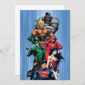 Justice League - Groep 3 Kaart (Voorkant / Achterkant)