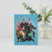 Justice League - Group 2 Briefkaart (Staand voorkant)