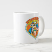 Justice League | Happy Moederdag Extra Grote Beker (Voorkant rechts)