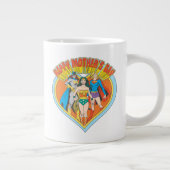 Justice League | Happy Moederdag Extra Grote Beker (Rechts)