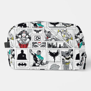 Justice League Heldhaftig Paneelpatroon Toilettasje