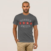 Justice League Heroes Unlinked Logos T-shirt (Voorkant volledig)