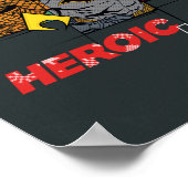 Justice League "Heroic Feestdagen!" Poster (Hoek)