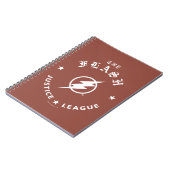 Justice League | Het Flash Retro Lightning Embleem Notitieboek (Linkerzijde)