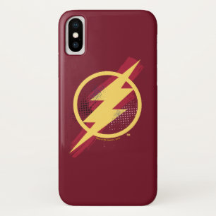 Justice League Het Symbool van de Flits van de B iPhone X Hoesje