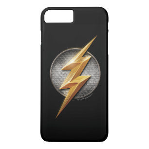 Justice League   Het symbool van de metalen bouten iPhone 8 Plus / 7 Plus Hoesje
