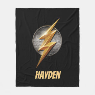 Justice League Het symbool van de metalen bouten Fleece Deken
