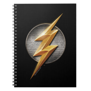 Justice League   Het symbool van de metalen bouten Notitieboek