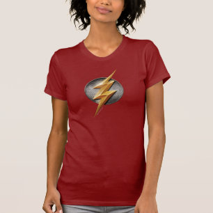 Justice League   Het symbool van de metalen bouten T-shirt