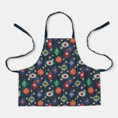 Justice League Holiday Bauble Pattern Schort (Voorkant)