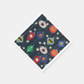 Justice League Holiday Bauble Pattern Servet (Hoek)