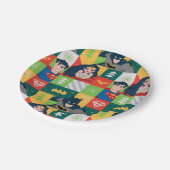 Justice League Holiday Collage Papieren Bordje (Gekanteld)