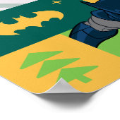 Justice League Holiday Collage Poster (Hoek)