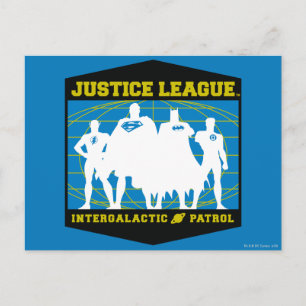 Justice League Intergalactic Patrol Briefkaart