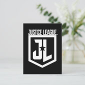 Justice League | JL Shield Briefkaart (Staand voorkant)
