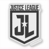 Justice League | JL Shield Sticker (Voorkant)