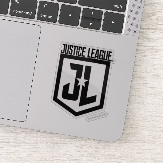 Justice League | JL Shield Sticker (Detail)